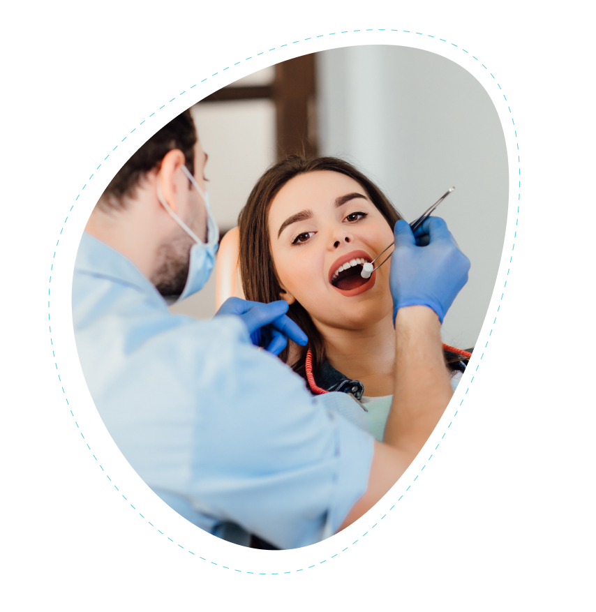 Dental treatment clinic in Flower Mound, TX